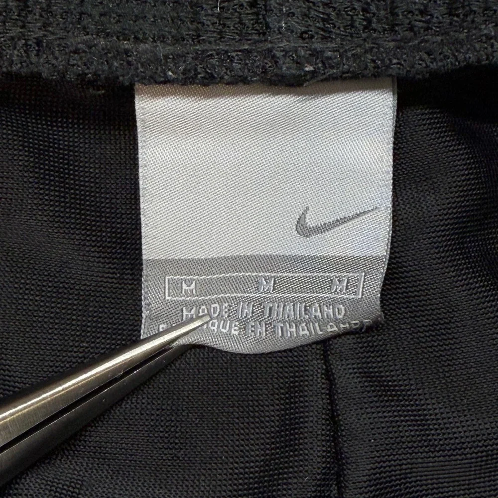 Nike Mens Basketball Shorts Black Mesh Athletic Gym Swoosh Logo Medium